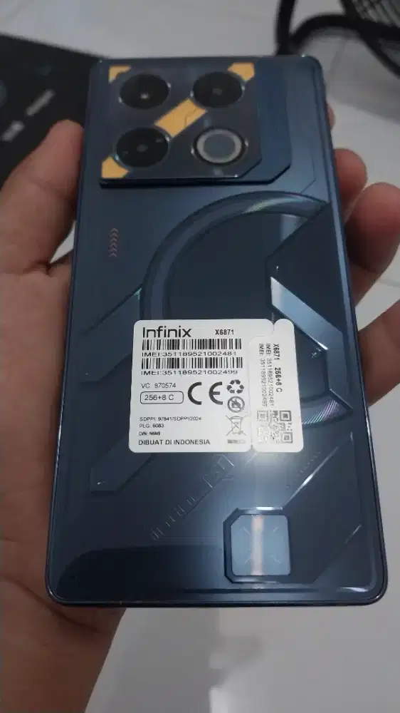 Infinix Gt20 pro mulus,fullset+cooler 
GIFT BOX Edition