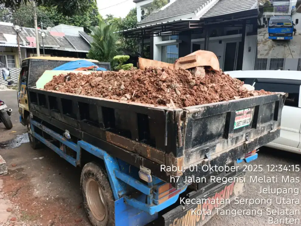 Jasa angkut puing dan sampah