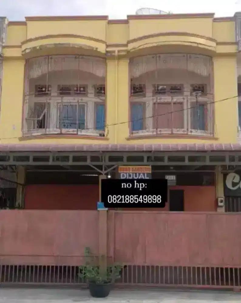 DIJUAL RUMAH 2 RUKO
