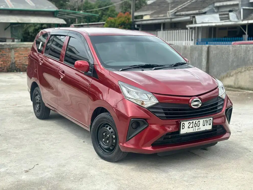 (Cash) Sigra 1.2 X AT 2024 Merah Pajak11/25 Km3rb Asli Record