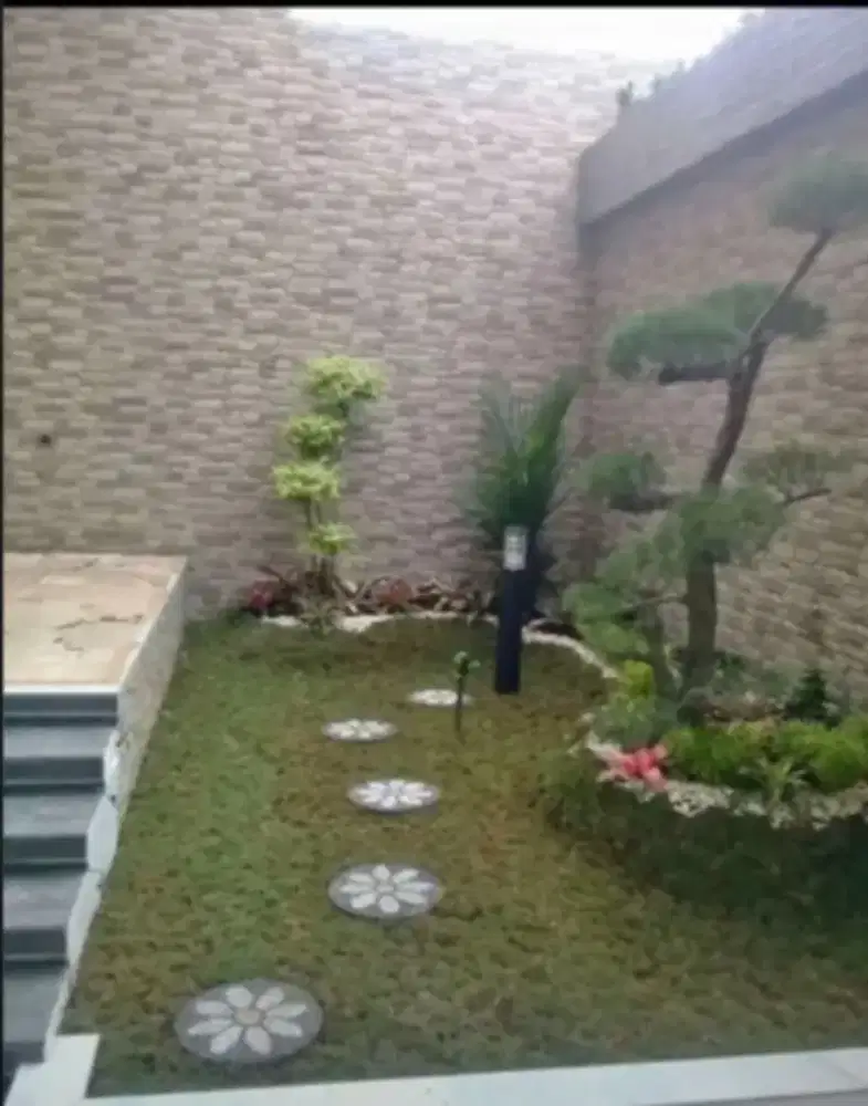 pembuatan taman untuk halaman mini malis