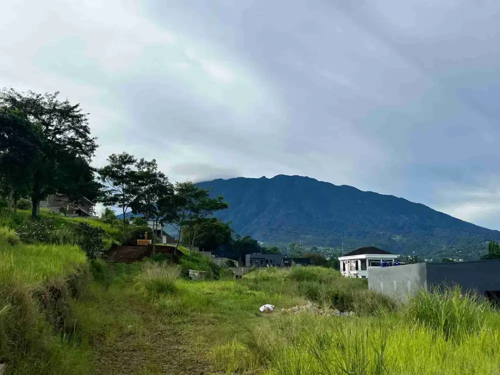 jual tanah luas 510m² di megamendung puncak bogor