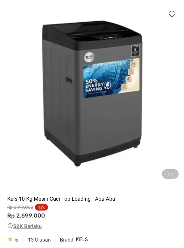 mesin cuci promo bisa cicilan syarat ktp tanpa dp