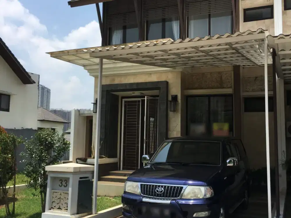 Disewakan Rumah Cluster Taman Simpruk Lippo Cikarang, Hanya 67 Juta/Tahun