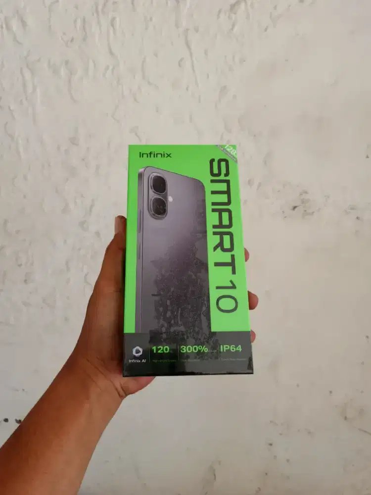 [ Fast respon WA ] Infinix Smart 10 4+4/128 Garansi resmi 1thn