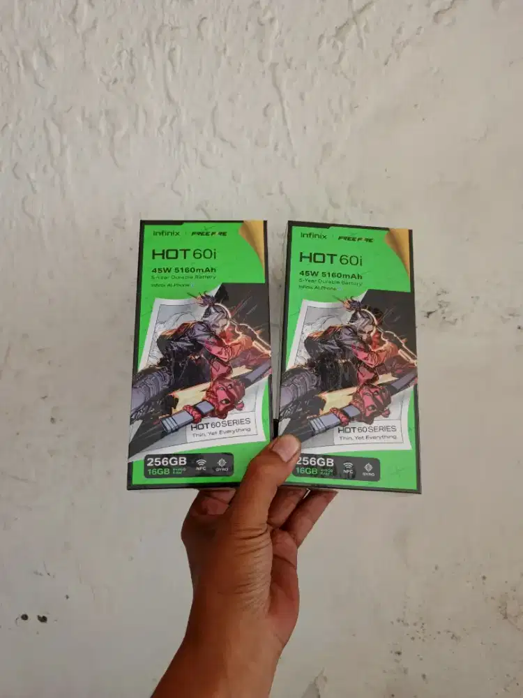 [ Fast respon WA ] Infinix Hot 60i NFC 8+8/256 Garansi resmi 1thn