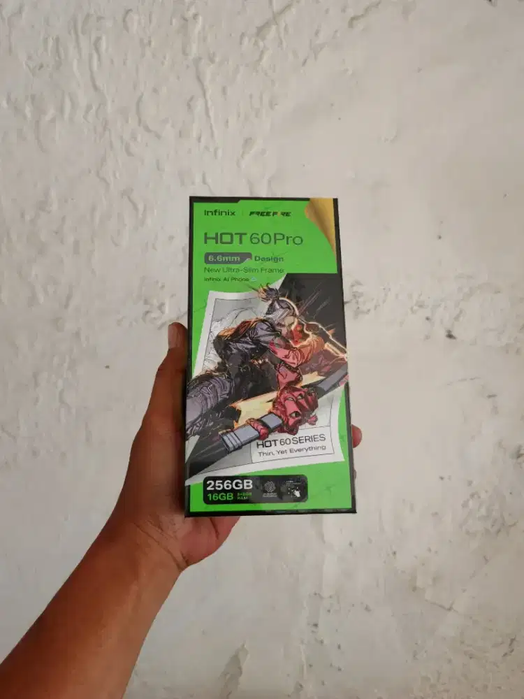 [ Fast respon WA ] Infinix Hot 60 Pro 8+8/256 Garansi resmi 1thn