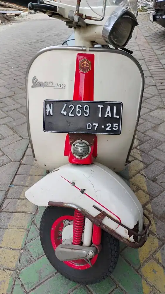 Vespa Super 79 Surat surat lengkap