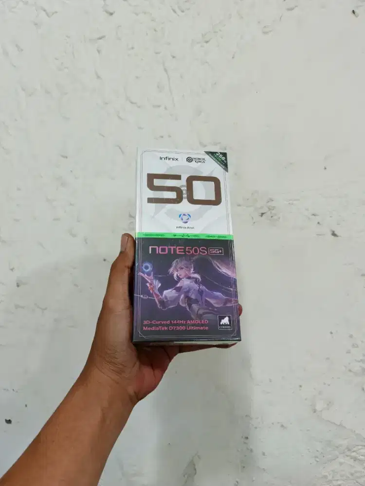 [ Fast respon WA ] Infinix Note 50s 5G 8+8/256 Garansi resmi 1thn