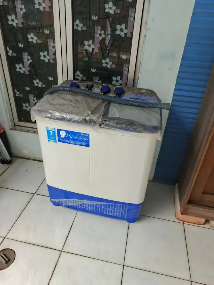 MESIN CUCI AQUA 2 TABUNG