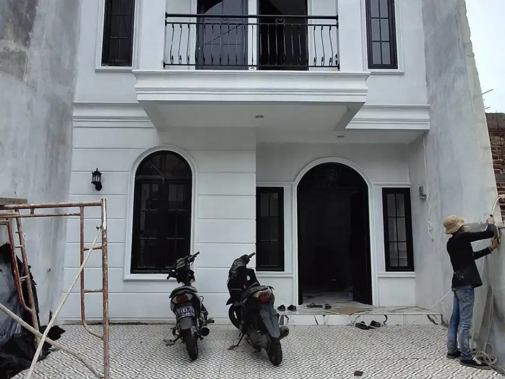 Dijual rumah baru american classic area lengkong bkr bandung bisa kpr