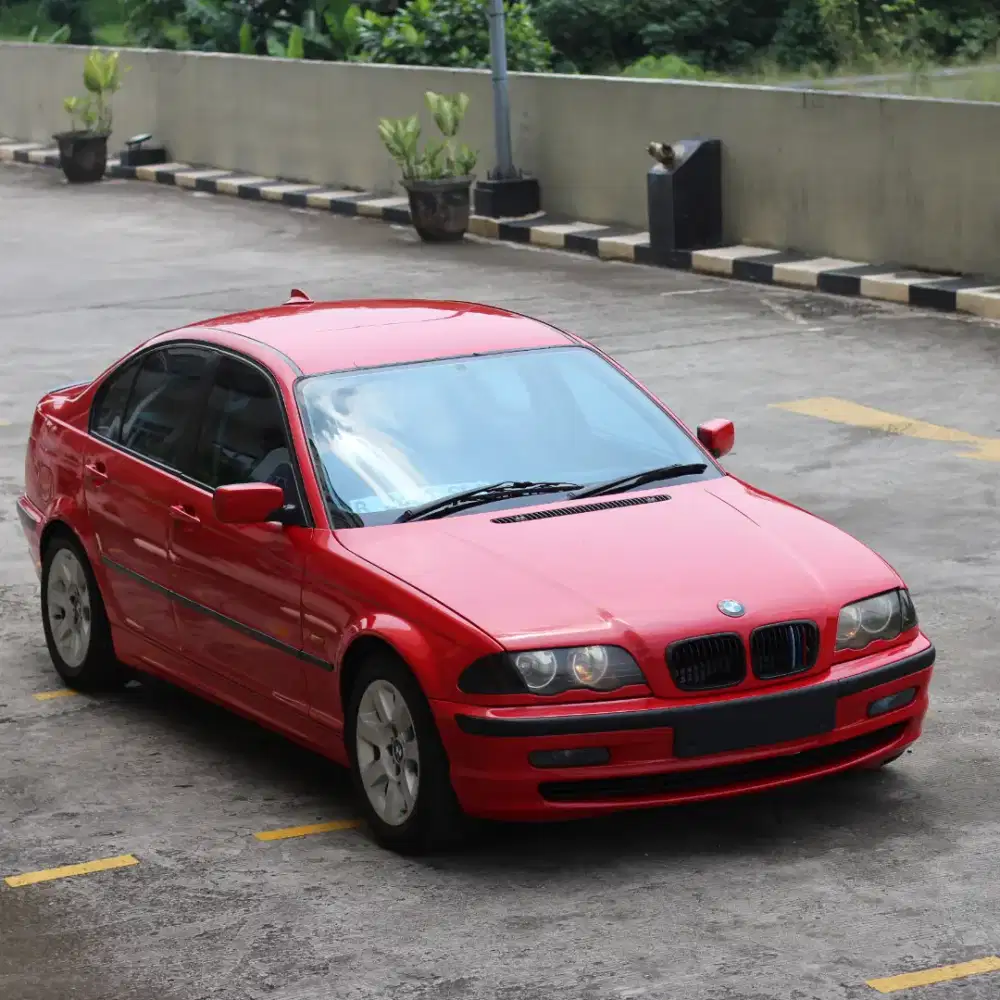 BMW E46 318i Matic M43 Merah Asli PAJAK HIDUP