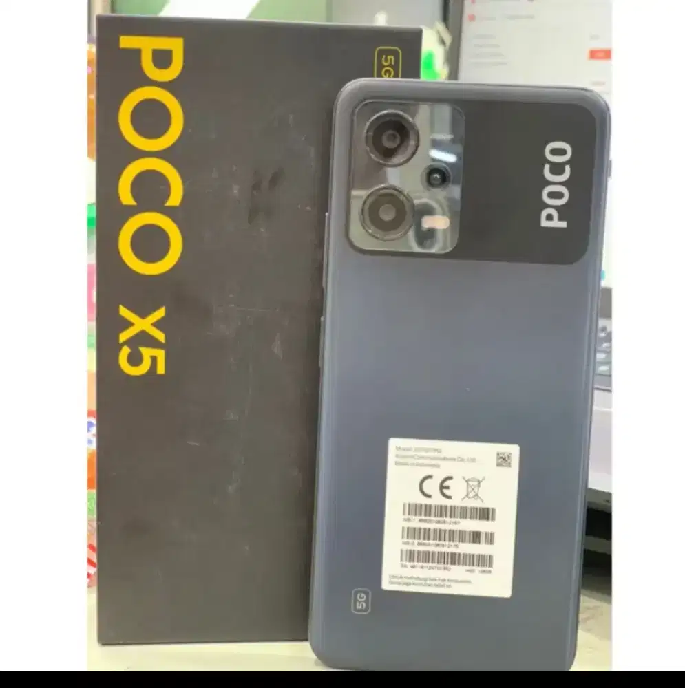 Murah hp Poco X5 5G 8/256 lkp ,BS TT