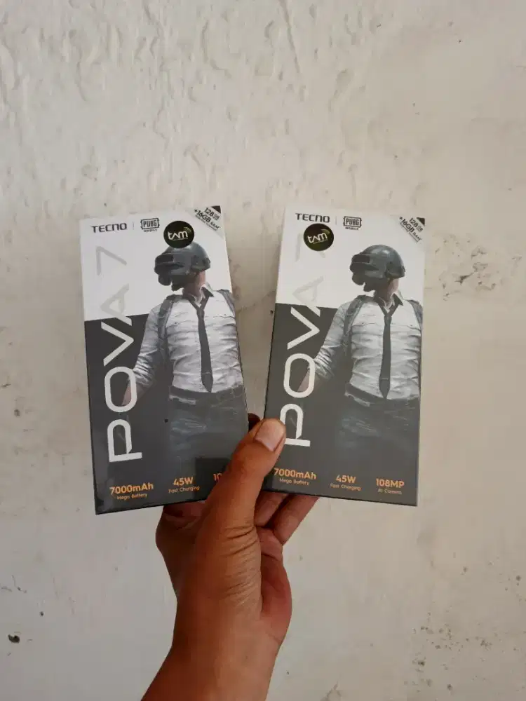 [ Fast respon WA ] Tecno Pova 7 5G 8+8/128 Garansi resmi 13bln