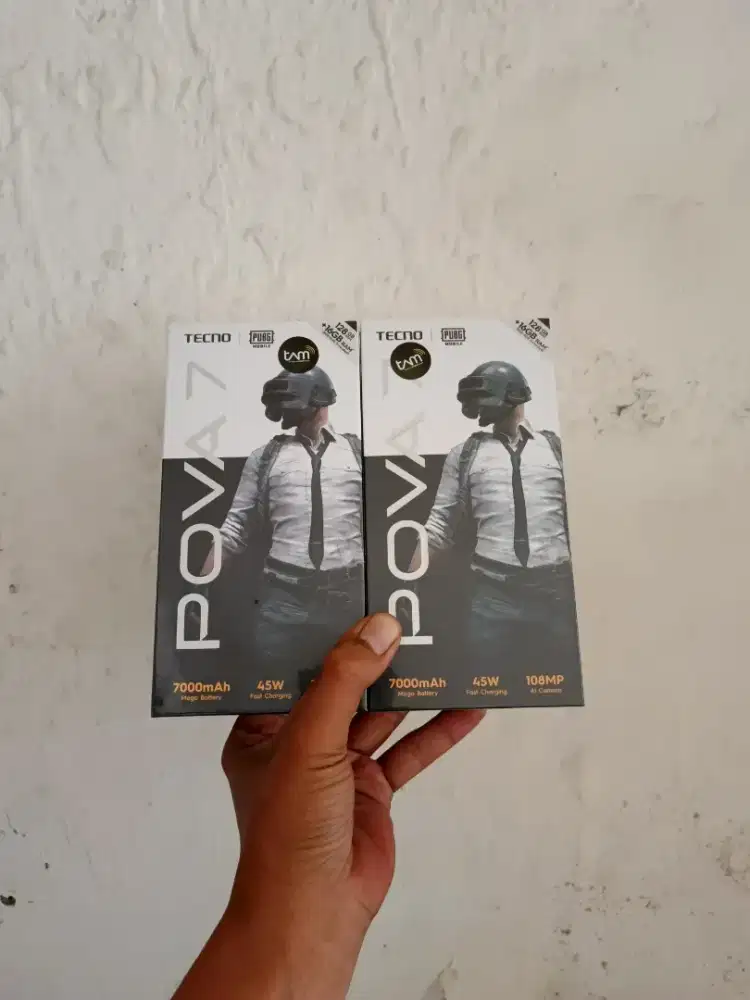 [ Fast respon WA ] Tecno Pova 7 8+8/256 Garansi resmi 13bln