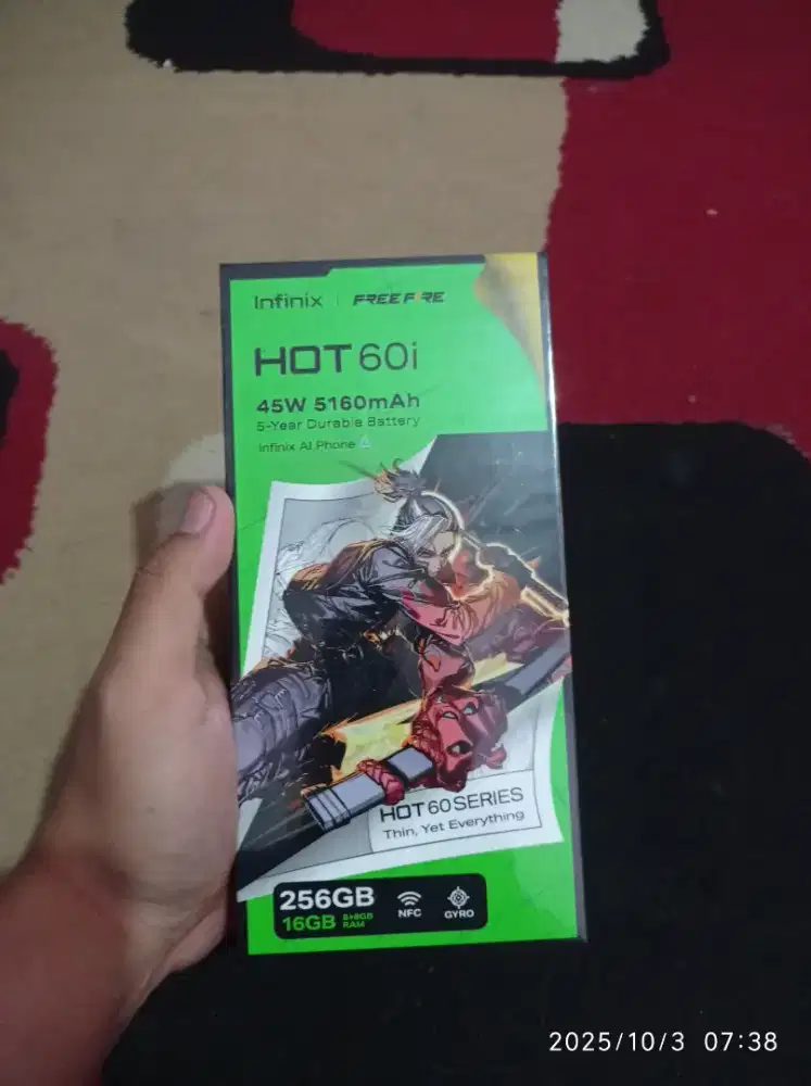 BISMILLAH INFINIX HOT 60i SEGEL BOX FRESH