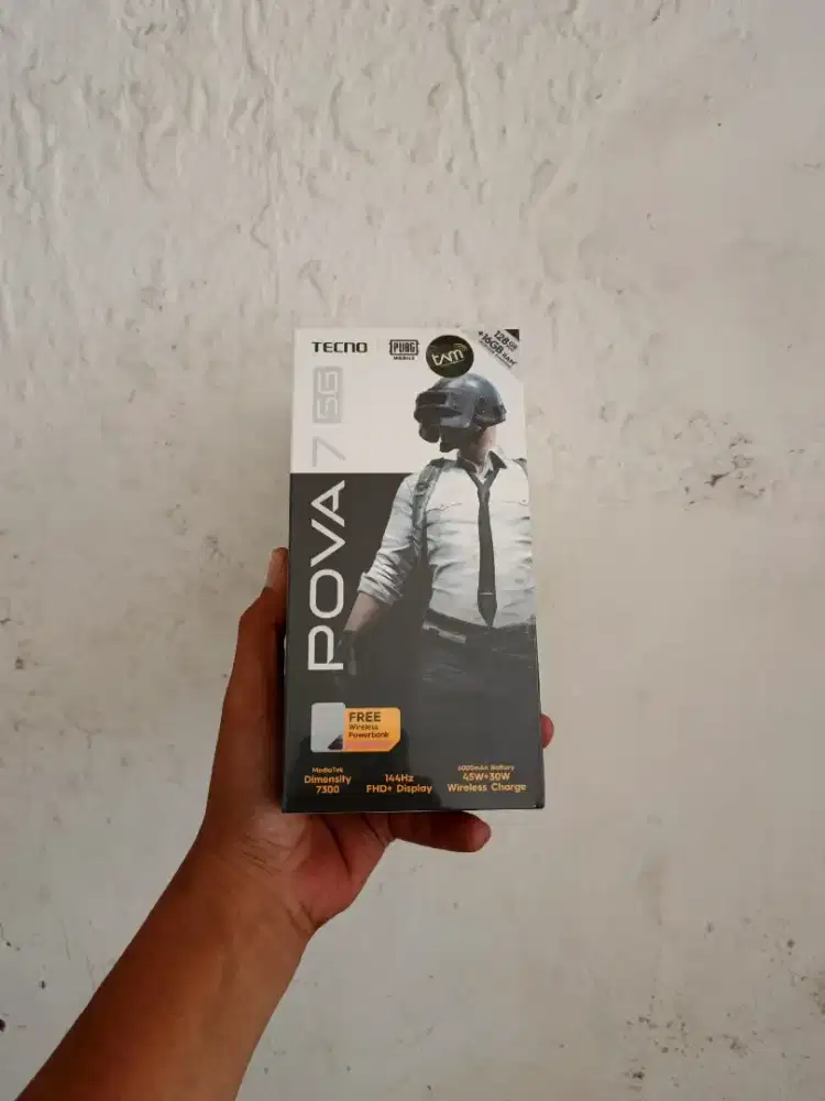[ Fast respon WA ] Tecno Pova 7 5G 8+8/128 Garansi resmi 13bln