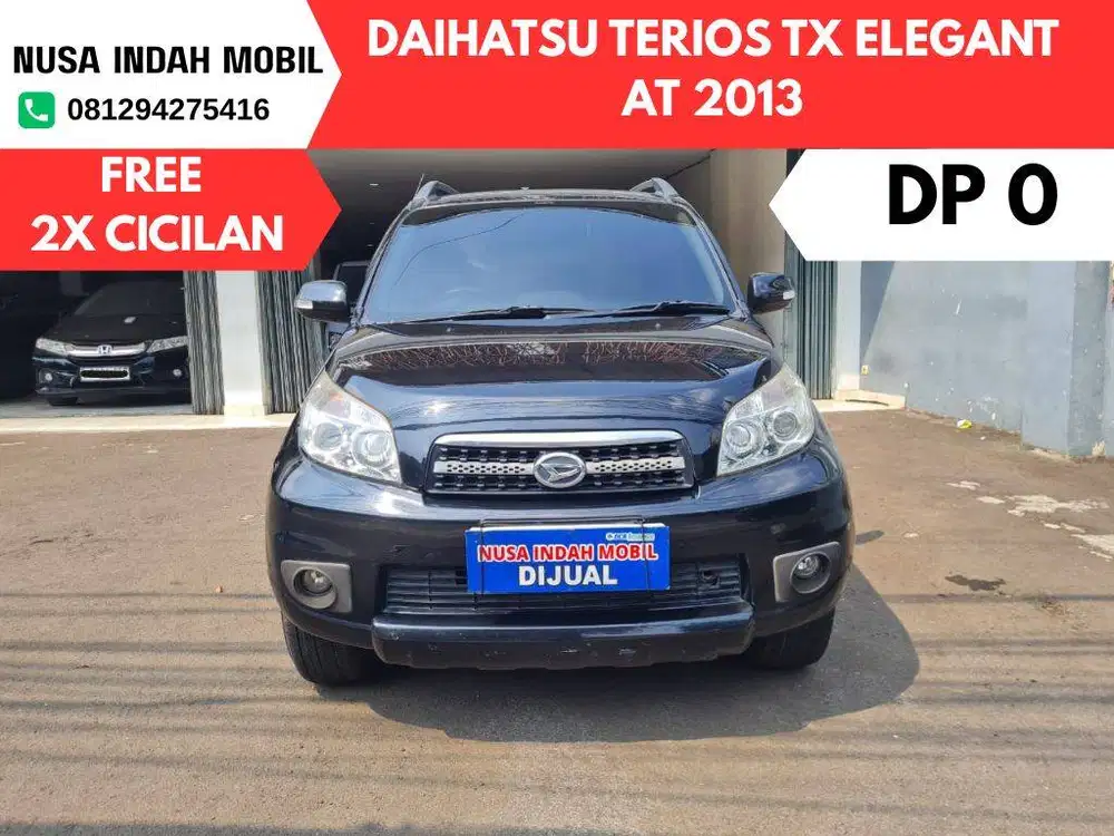 FREE 2X CICILAN daihatsu terios tx elegant MATIC 2013