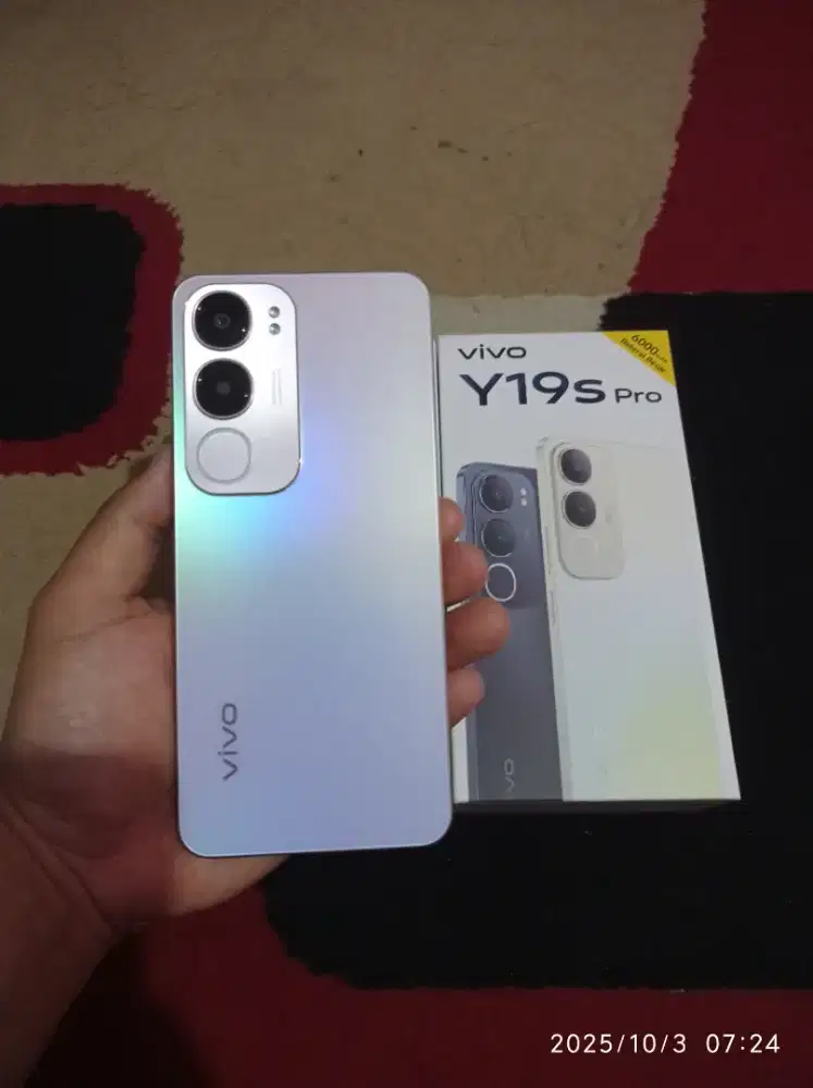 BISMILLAH VIVO Y19S PRO RAM 4/128 FULSET MULUS