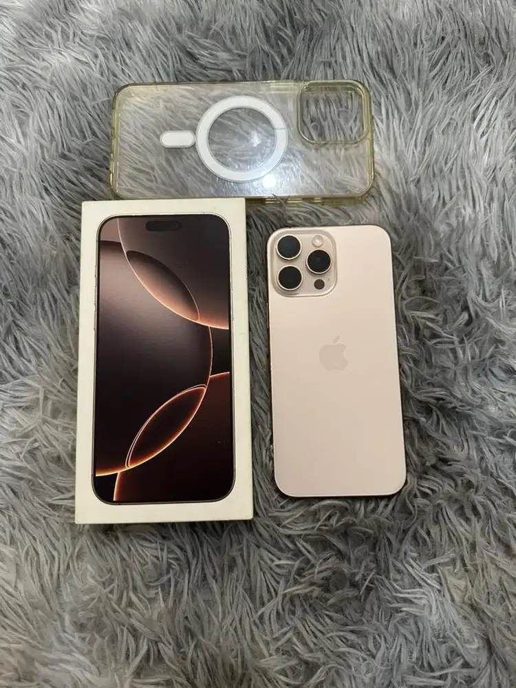 Iphone 16 promax 256 gb resmi dessert titanium