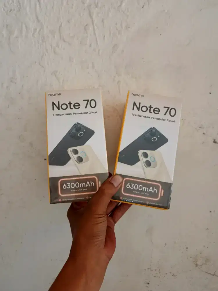 [ Fast respon WA ] Realme Note 70 4/64 Garansi resmi 1thn