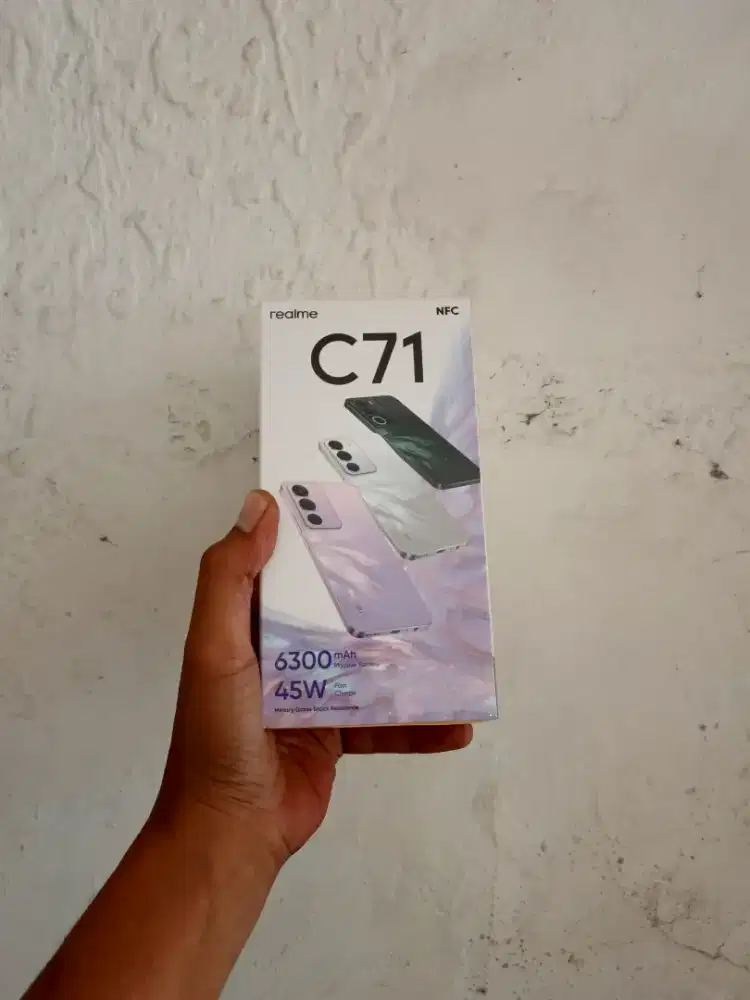 [ Fast respon WA ] Realme C71 8/128 Garansi resmi 1thn