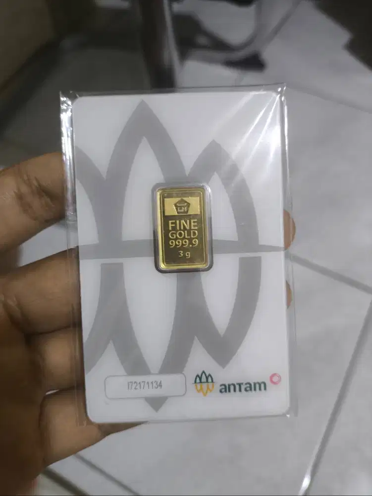 Logam mulia Antam 3gram