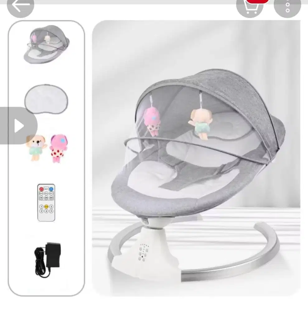 BUNDLING! TERMURAH! BABY BOUNCER & POMPA ASI SPECTRA 9 PLUS!!