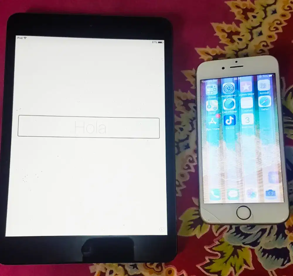 Iphone 6G & ipad mini 2