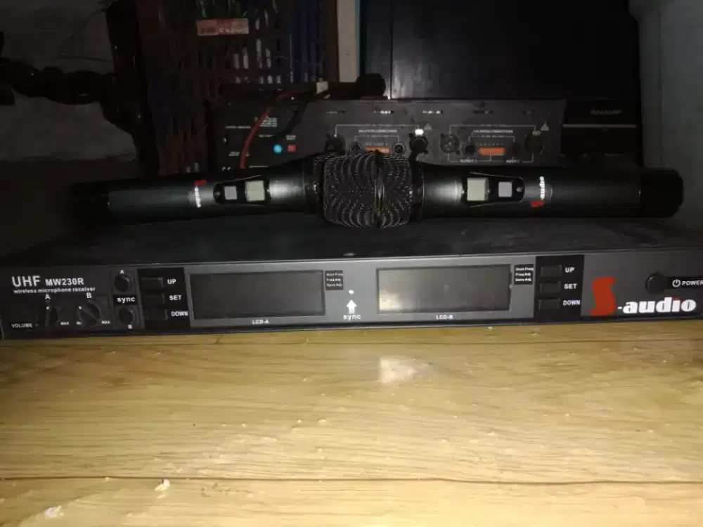 wireless microphone receiver UHF MW230R S-Audio
