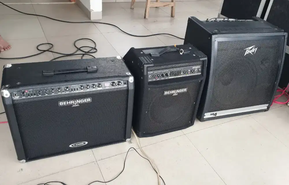 3 pcs amply gitar, amply bass,amply keybord