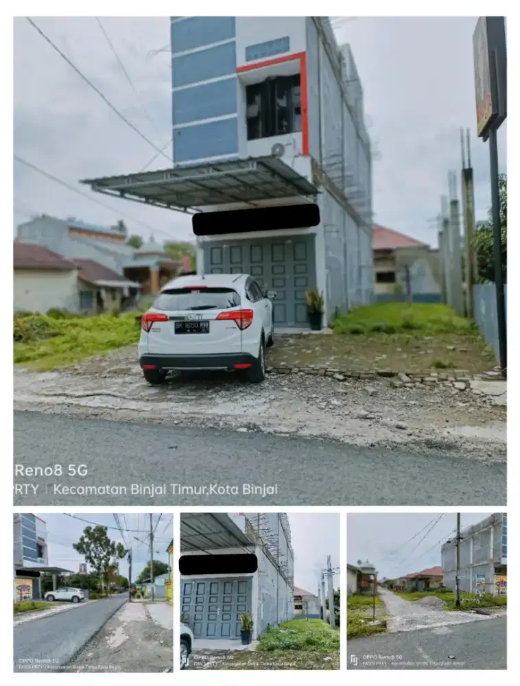 Dijual Cepat Murah Ruko 2,5 lantai Strategis Kota Binjai