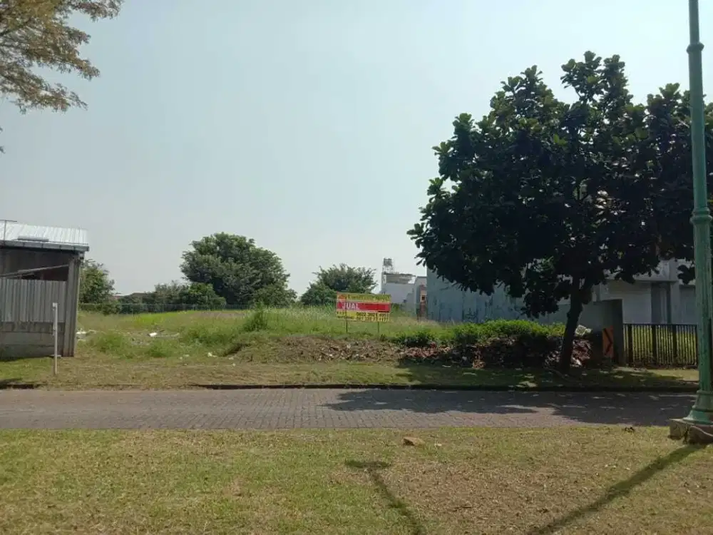 Tanah Luas Cocok Dibangun Tempat Tinggal di Perum Graha Padma