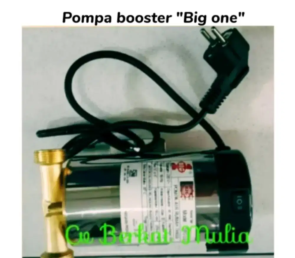Pompa pendorong big one