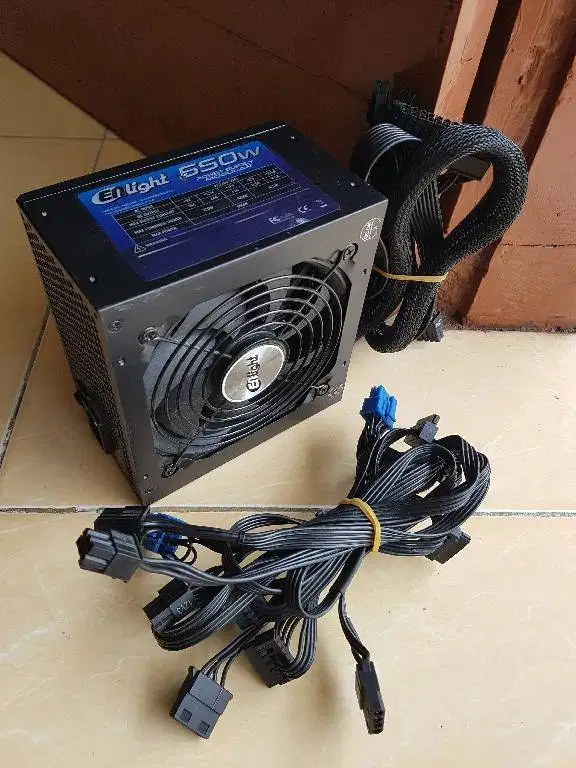 PSU Enlight 550w 80+ Semi Modular