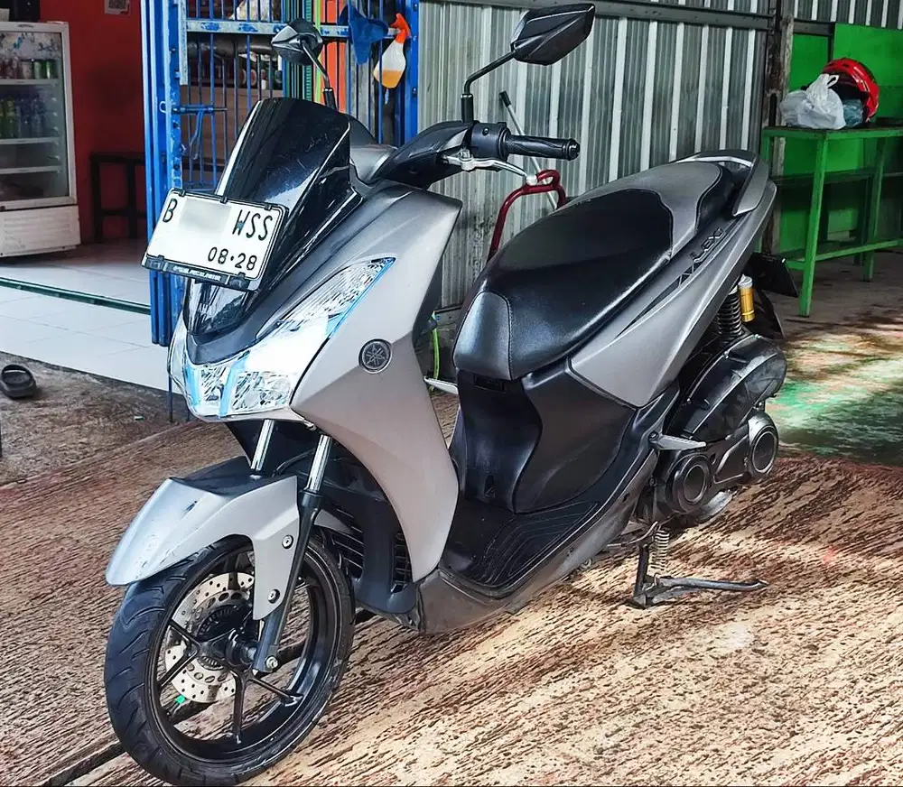 Yamaha Lexi S 2018 ISS VVA 125cc Blue Core KM Rendah 20rb Tgn Pertama