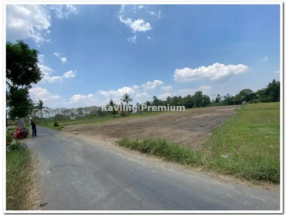 Dekat UII, 130 Meter Jl Raya Degolan, View Sawah