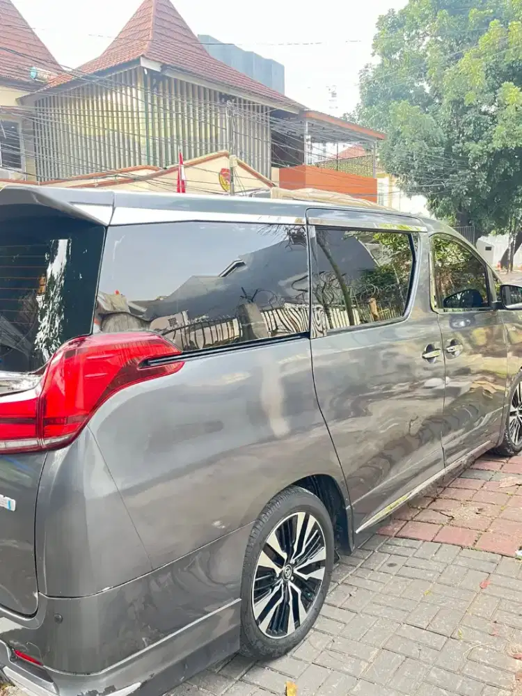 Toyota Alphard 2011 upgrade Full Body Kit ke 2021 (Modelista)