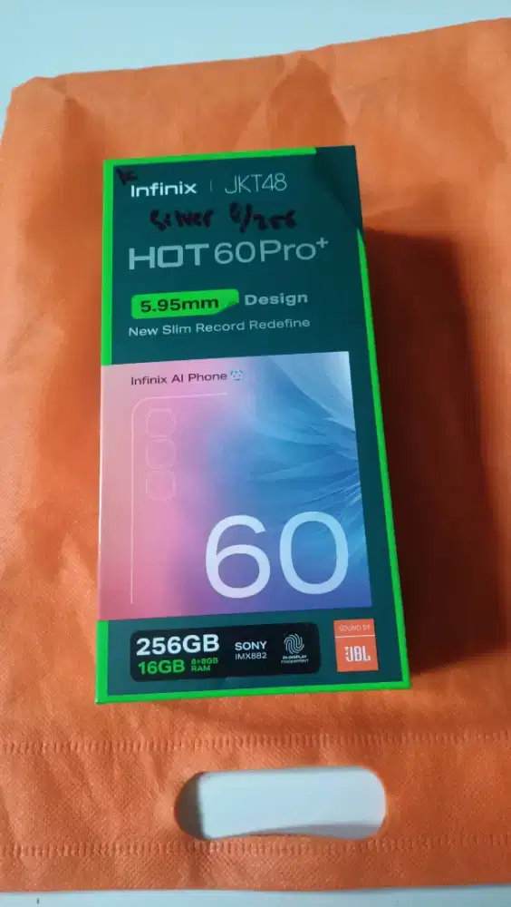 Hp Infinix Hot 60 pro + 8/256GB new