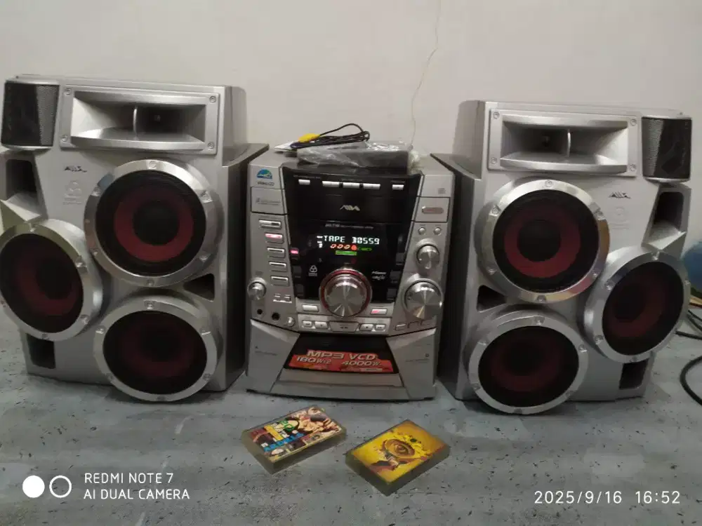 AIWA JAX-TV8 segel