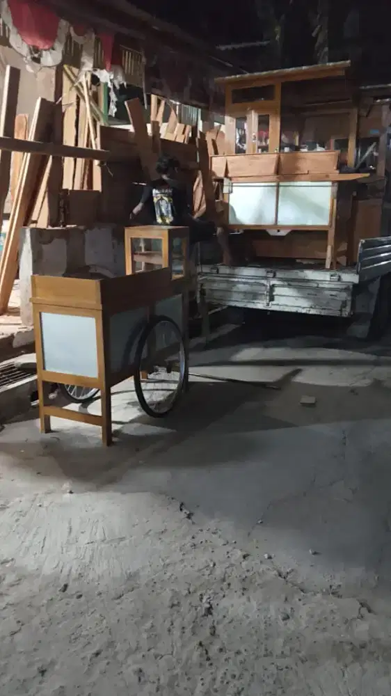 gerobak motor keliling