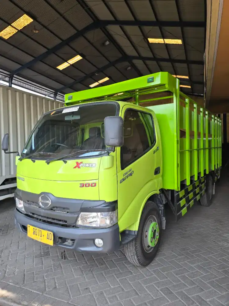 Hino Dutro 136HD Xpower Bak besi 3 Way 2022 pmk 2023