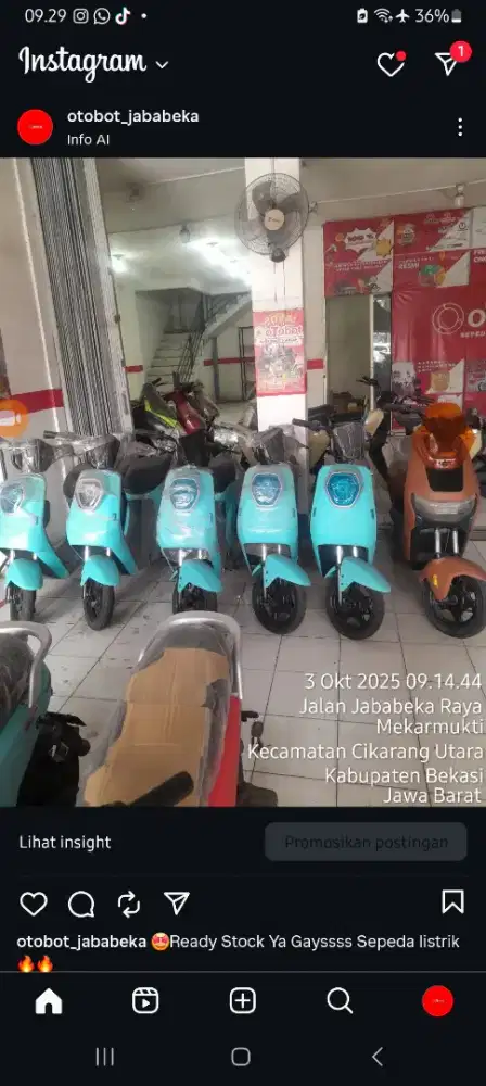 Sepeda listrik M 60