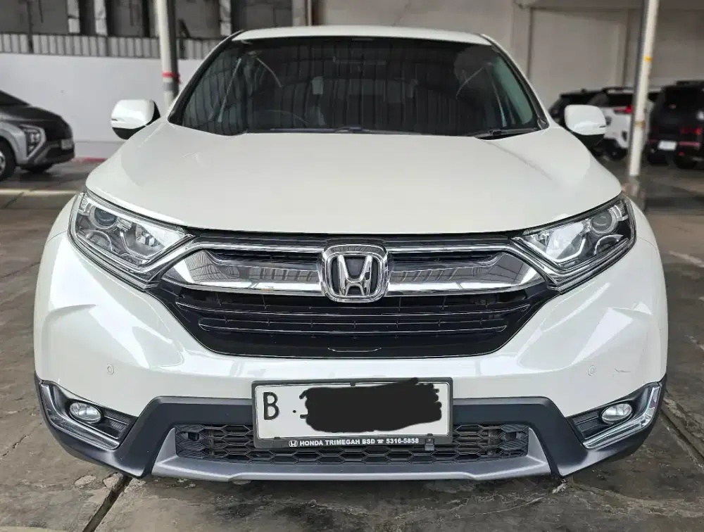 Baru 52rban Km Honda CRV Turbo AT Matic 2019/ 2020 Putih Siap Pakai
