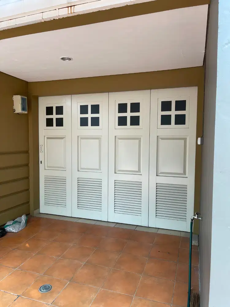 Pintu Besi/Galvanis Garasi Sliding