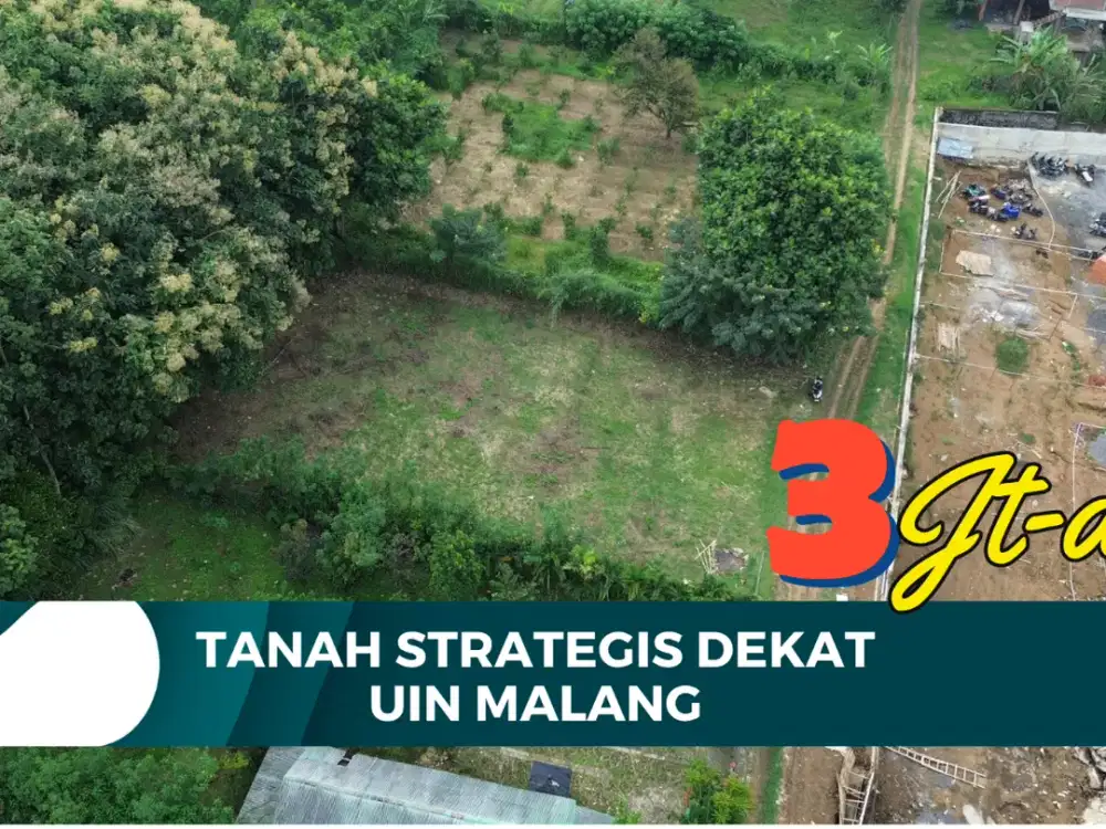 Tanah Siap Bangun 69m² Dekat UIN Kedokteran, Ideal untuk Hunian dan Kost Premium!