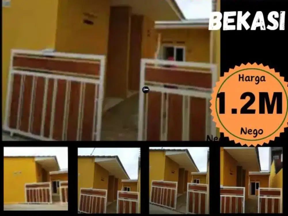 Kontrakan dijual murah di Bekasi