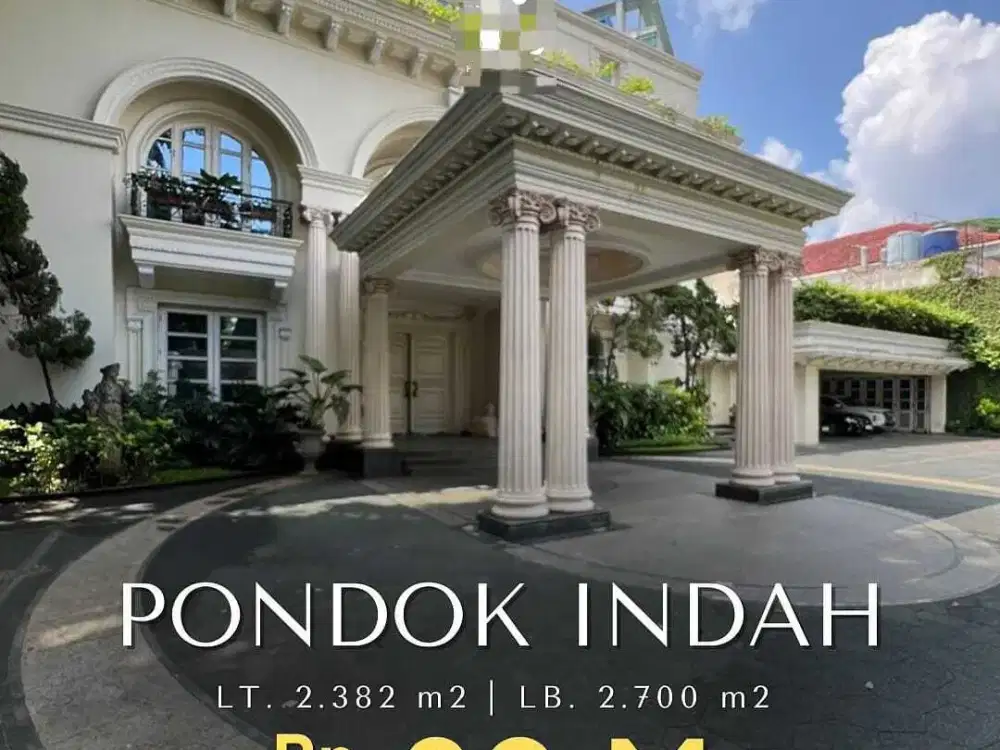 The luxurious house at pondok indah