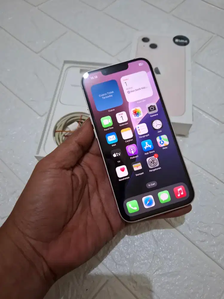 Iphone 13 128 Resmi Mulus Fullset Original