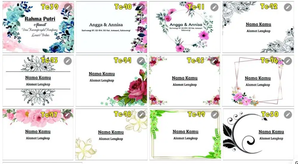 AMPLOLP COSTUM ISI 100PCS